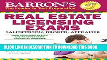 [FREE] EBOOK Barron s Real Estate Licensing Exams, 10th Edition (Barron s Real Estate Licensing
