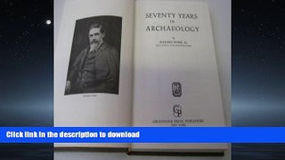 READ  Seventy Years in Archaeology. FULL ONLINE