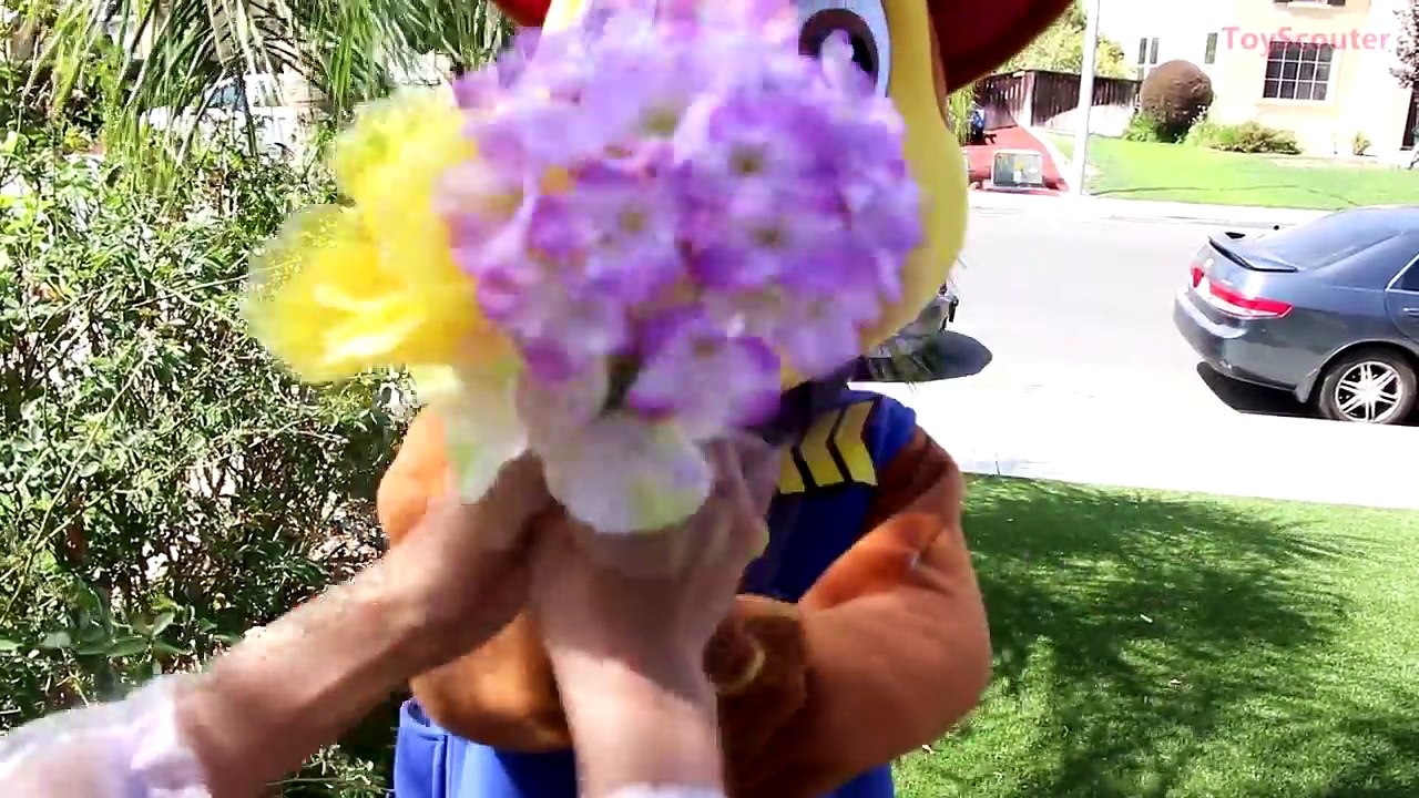 Princess Rapunzel vs Syringe! w_ Minnie Mouse, Spiderman, The Witch & Paw Patrol Marshall IRL-qBwqU7P1oqM