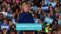 Clinton asks supporters to 'imagine' a Trump presidency