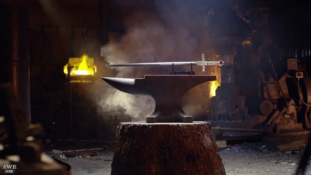 L'épée de Gryffondor forgée en vrai ! Fans d'Harry Potter