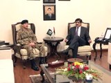 CM Sindh SYED MURAD ALI SHAH meets on Corps Commander Kharaci in Cheif Minister House Sindh (03-Nov-2016)