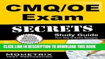 [PDF] CMQ/OE Exam Secrets Study Guide: CMQ/OE Test Review for the Certified Manager of