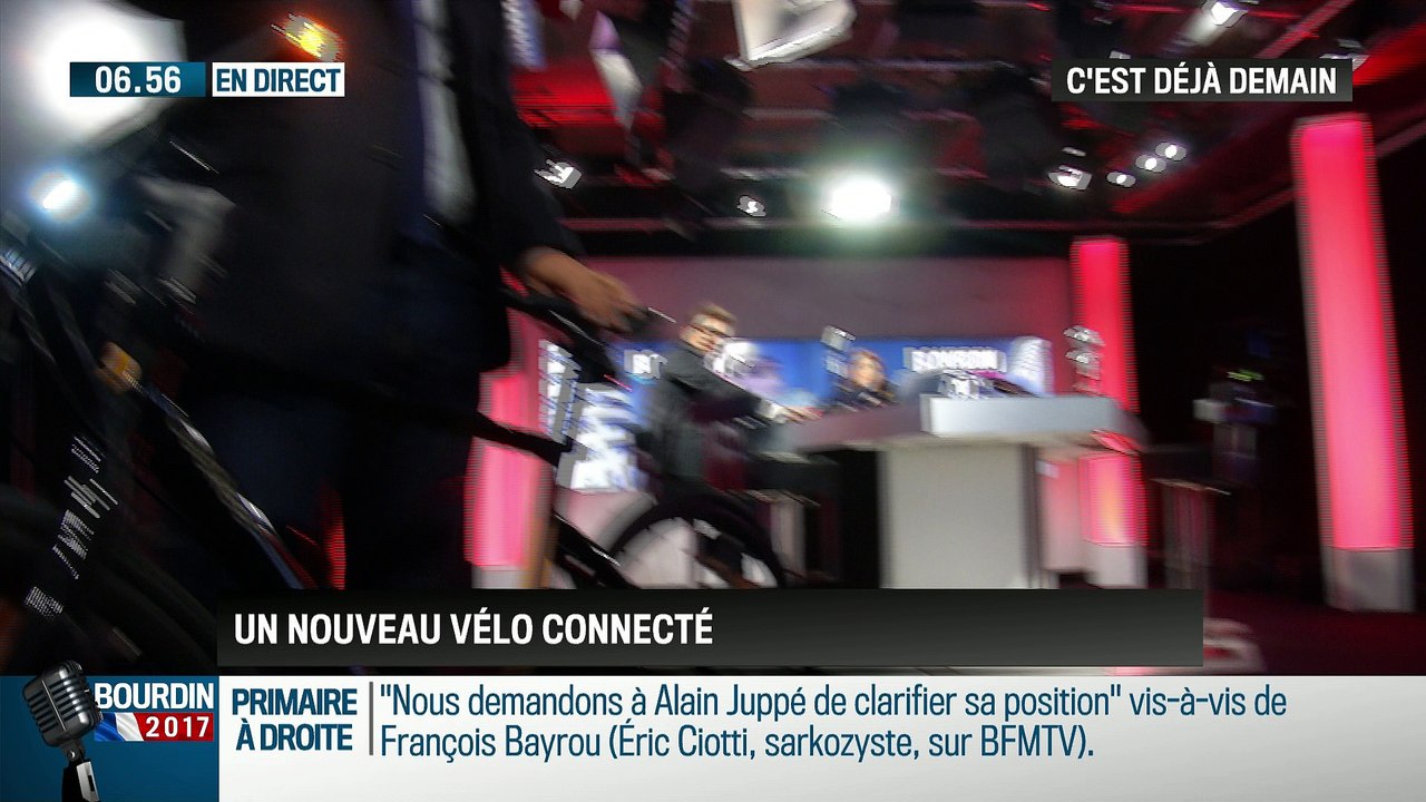 La chronique de Frédéric Simottel: Cookie Bike, un nouveau vélo connecté - 03/11