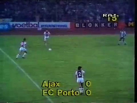 02.10.1985 - 1985-1986 European Champion Clubs' Cup 1st Round 2nd Leg AFC Ajax 0-0 FC Porto
