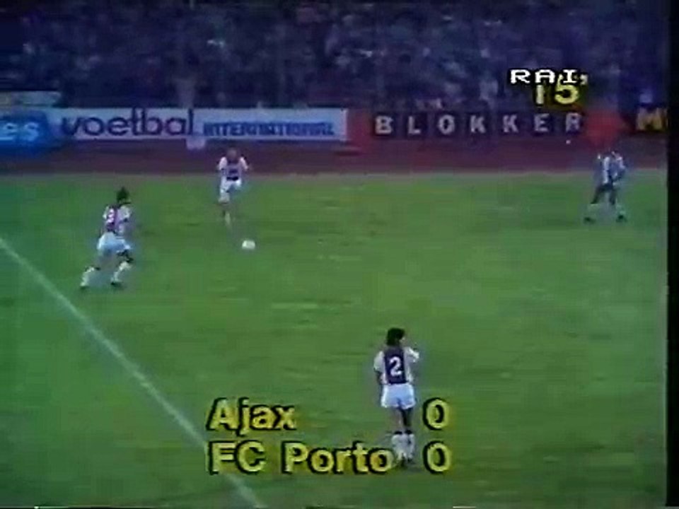 02.10.1985 - 1985-1986 European Champion Clubs' Cup 1st Round 2nd Leg AFC Ajax 0-0 FC Porto