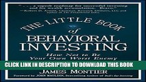 [PDF] The Little Book of Behavioral Investing: How not to be your own worst enemy Full Online