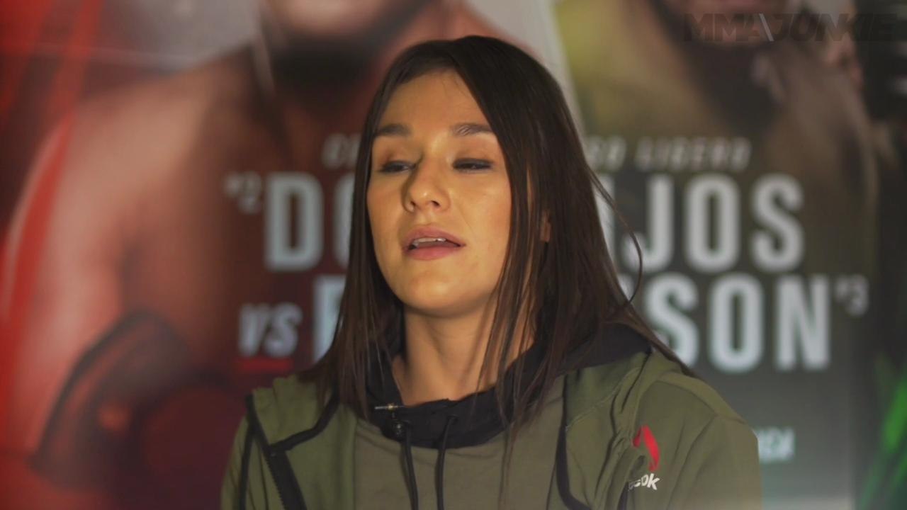 Alexa Grasso wants focus on her fighting, not trash talk in UFC debut