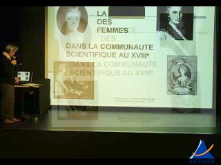 ACTISCE -Conférence : Les femmes et la science au siecle des lumières - G. Chazal - 1er décembre 2015