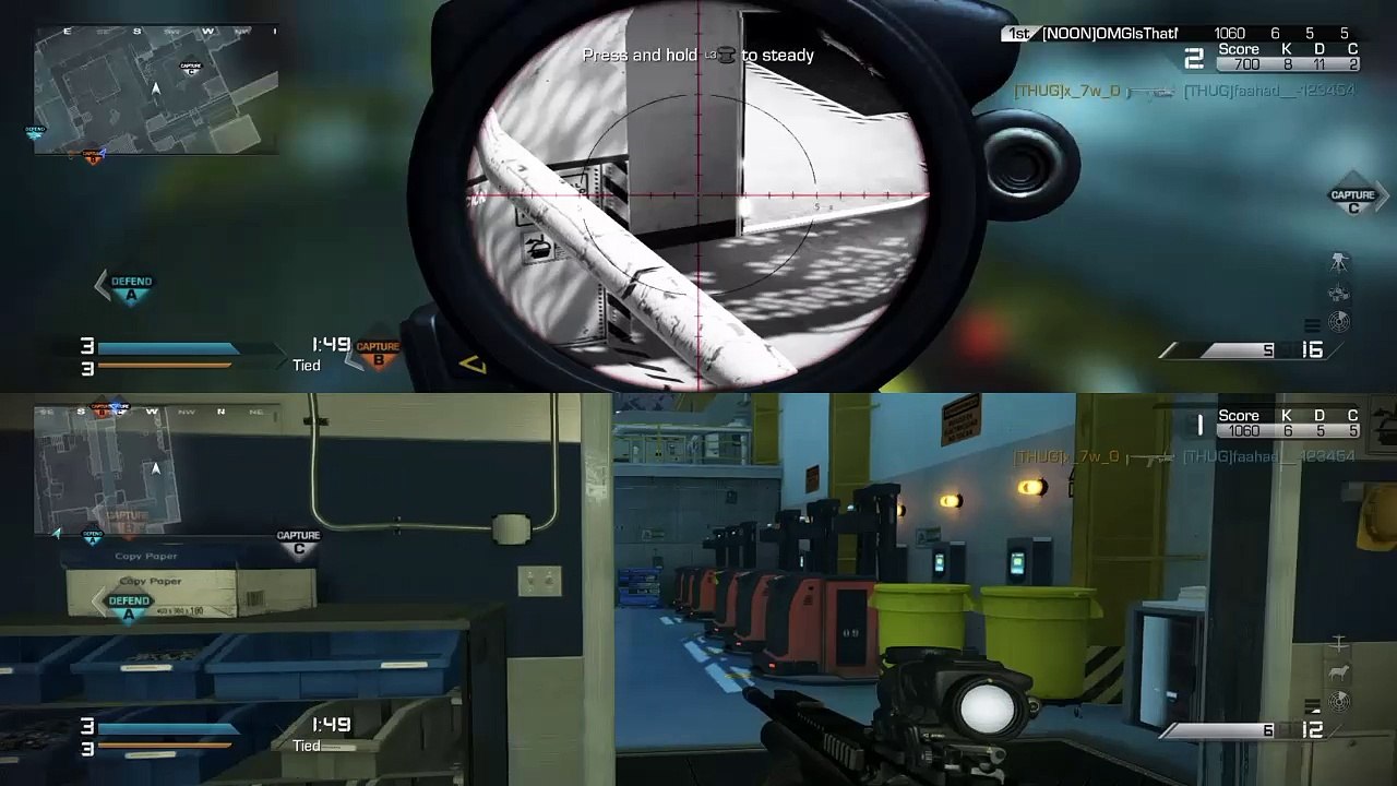 Sniper lucky shot