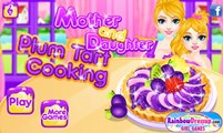 Mother And Daughter Plum Tart Cooking - Cartoon Video Games For Girls