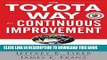 [PDF] The Toyota Way to Continuous Improvement:  Linking Strategy and Operational Excellence to
