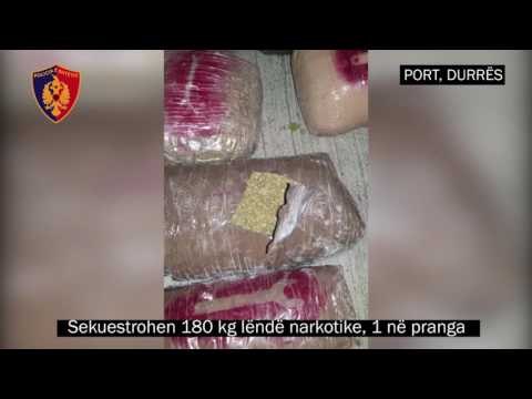 Sekuestrohen 180 kg drogë, në pranga 28-vjeçari