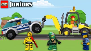 LEGO Police  Police Car  Cartoon about LEGO LEGO Game Juniors Quest Pikapchik