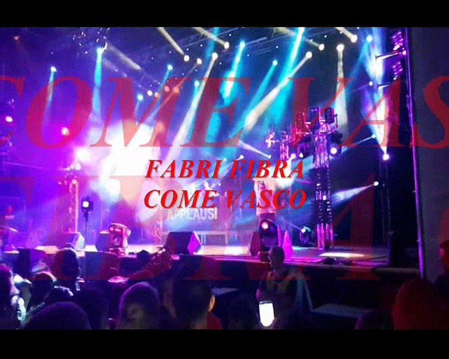 FABRI FIBRA COME VASKO STRUMENTALE KARAOKE BY VASKO DEL SUD SING TRIBUTE