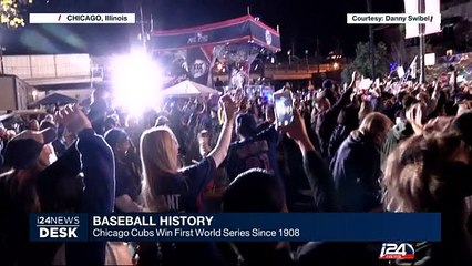 Chicago Cubs win first World series since 1908