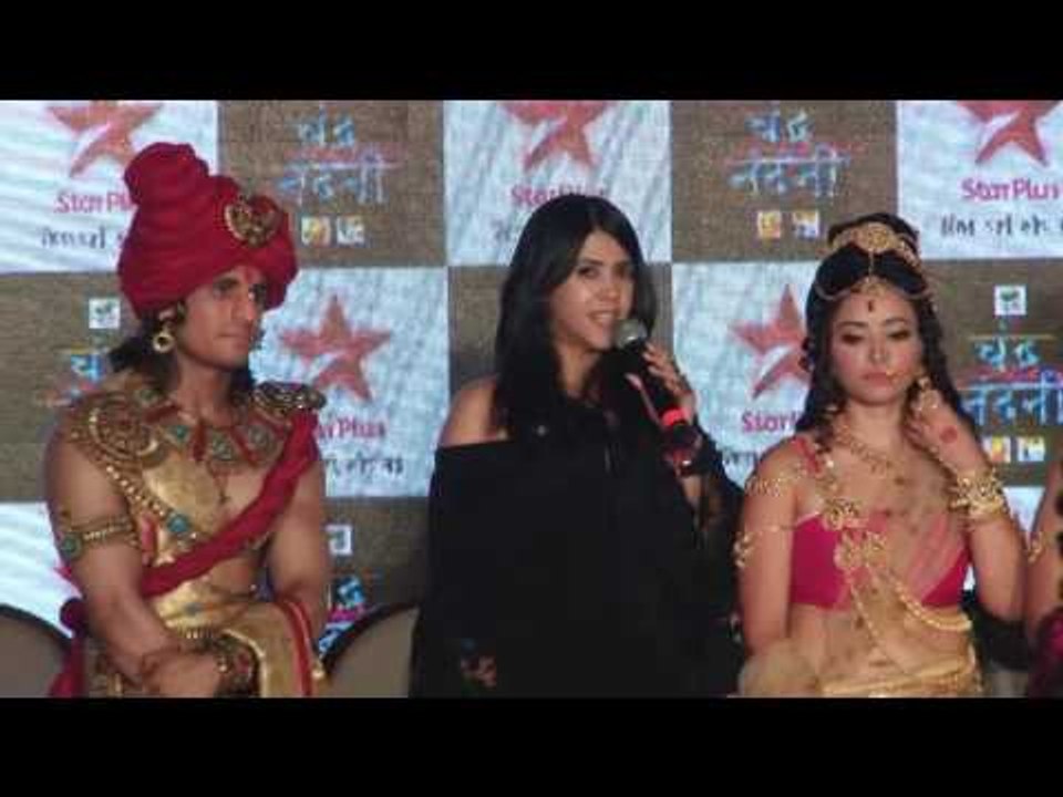Ekta Kapoor launches new show Chandra Nandini with lead actors Rajat Tokas and Shweta Basu Prasad
