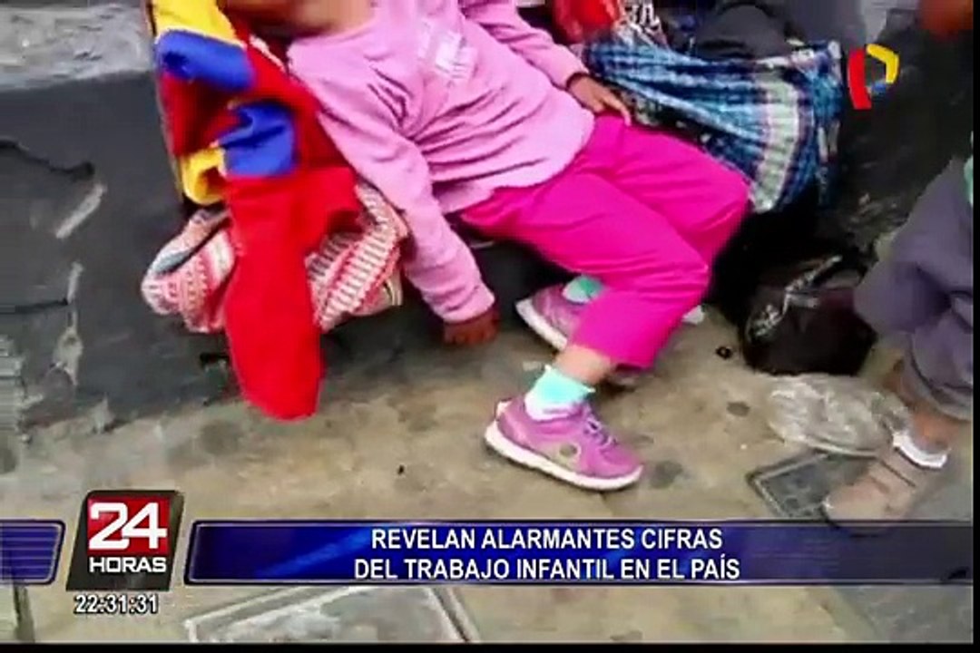 Revelan alarmantes cifras sobre trabajo infantil en el Perú
