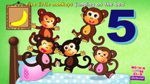 Five Little Monkeys Jumping on the Bed - Mother Goose Club Nursery Rhymes