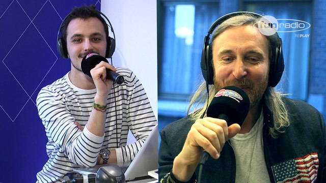 David Guetta en interview à Amsterdam