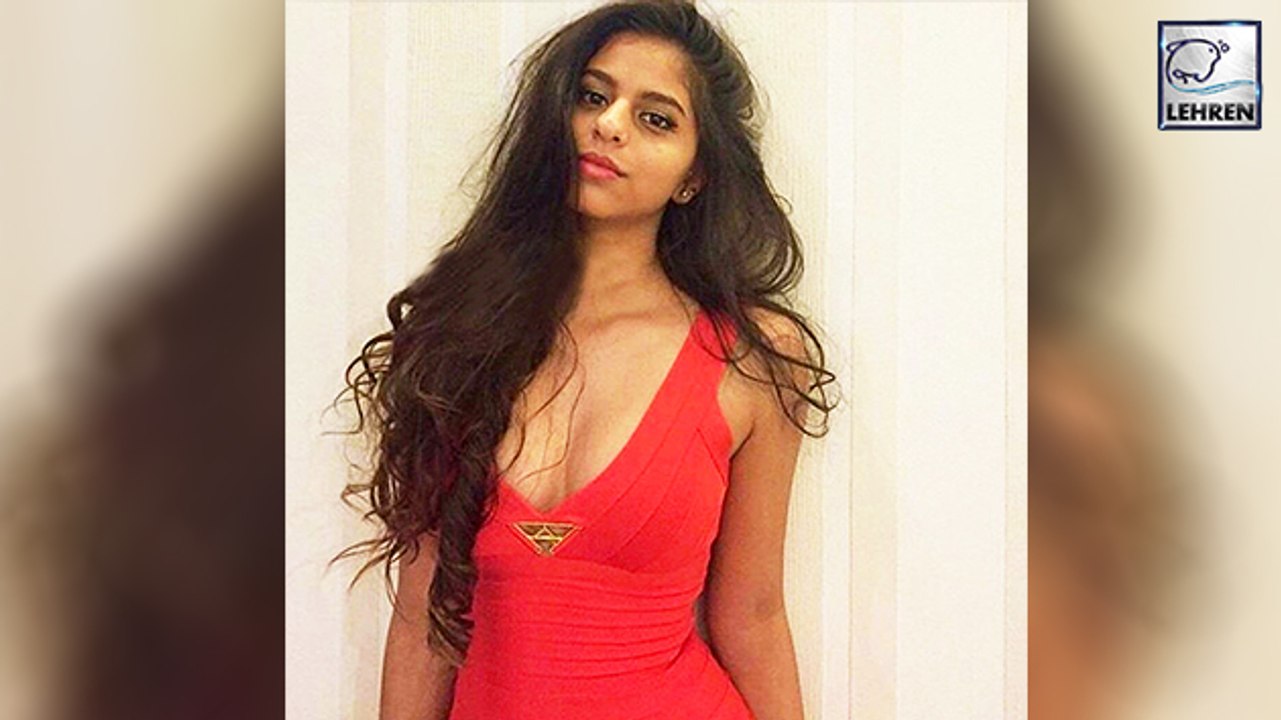 Shahrukh Khan's Daughter Suhana SIZZLES In Red Dress
