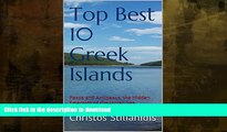 FAVORITE BOOK  Top Best 10 Greek Islands: Paxos and Antipaxos, the Hidden Emeralds of the Ionian