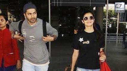 Télécharger la video: Alia Bhatt And Varun Dhawan SPOTTED Together | Badrinath Ki Dulhania