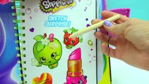 Shopkins Sketch Surprise Scratch Drawing Art Book Scratching Frozen Season 1 SPK-8x8dtek2VOQ