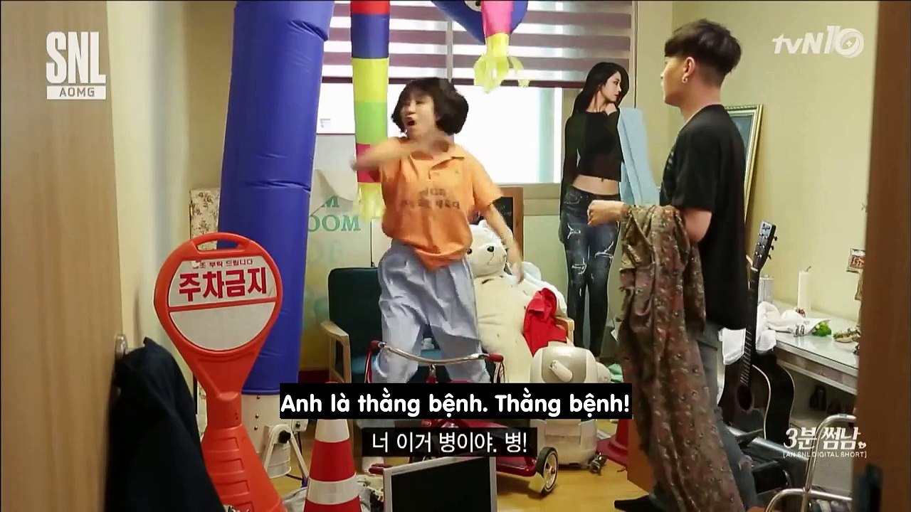 [Vietsub] SNL - AOMG cut - 3 minutes boyfriend-5dFP2_eTZuw