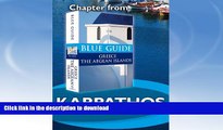 READ  Karpathos and Saria - Blue Guide Chapter (from Blue Guide Greece the Aegean Islands)  BOOK