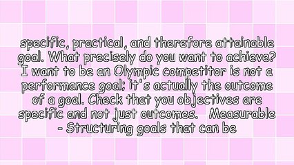 Goal Setting - Can It Increase Your Self-Esteem?