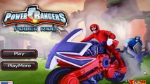 обзор игры могучие рейнджеры мегафорс кто быстрей из рейнджеров ездит на мотоцикле Power Rangers #2