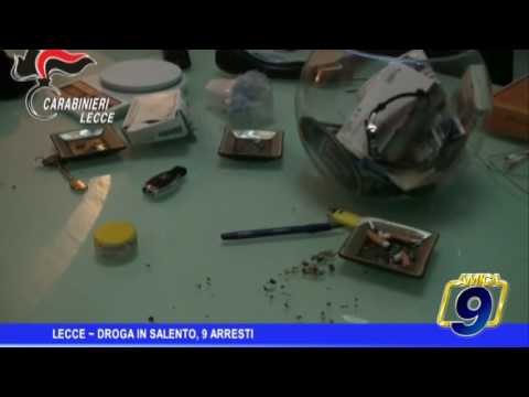 Lecce | Droga in Salento: 9 arresti e 32 indagati