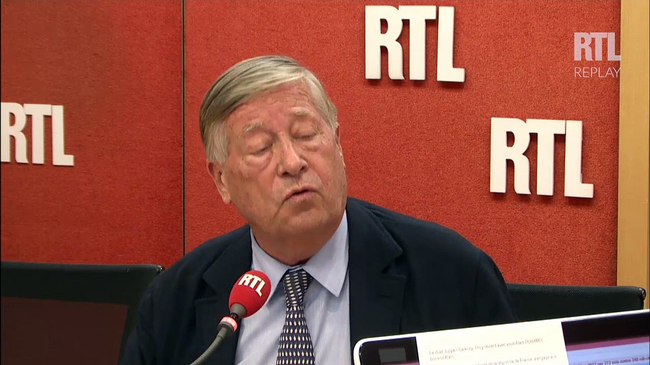 Duel Juppé-Sarkozy : "L'un bêche et l'autre ratisse", selon Alain Duhamel