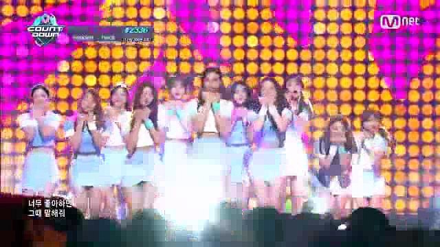 [I.O.I - Very Very Very] KPOP TV Show _ M COUNTDOWN 161101 EP.499