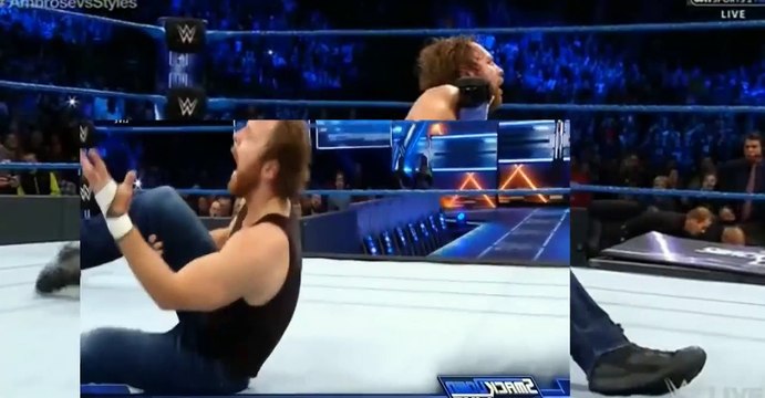 WWE Smackdown Live 3 November 2016 Dean Ambrose vs. AJ Styles