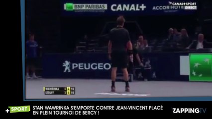 Paris-Bercy – Stan Wawrinka : Son énorme coup de gueule contre Jean-Vincent Placé en plein match
