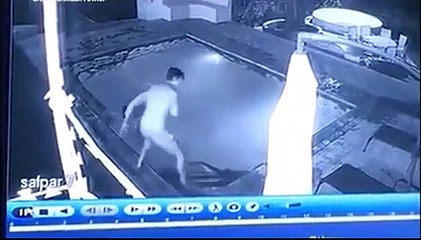 Grosse frayeur : un crocodile attaque un couple dans une piscine