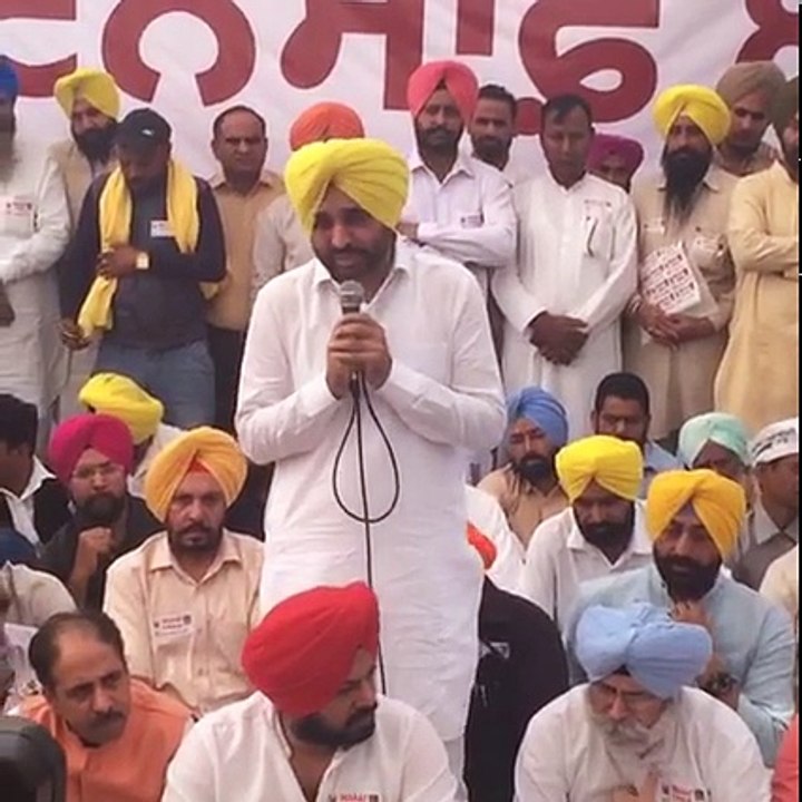 Bhagwant Mann speech 1984 sikh genocide hunger strike 3 nov 2016