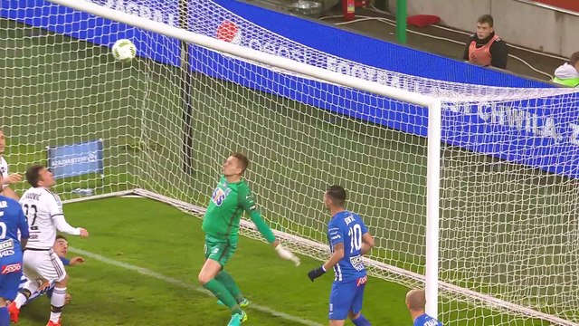 13. kolejka LOTTO EKSTRAKLASY: Legia Warszawa 2:1 Lech Poznań