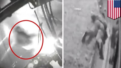 Horrifying footage shows girl, 17, getting hit by a bus in Ohio