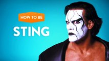 Tyler Breeze transforms into Sting: WWE Halloween Makeup Tutorial