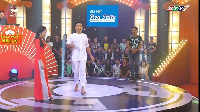 Thách thức danh hài 3 - tập 1- Thùy Linh và Trường Giang trổ tài giao tiếp tiếng Nhật siêu đỉnh