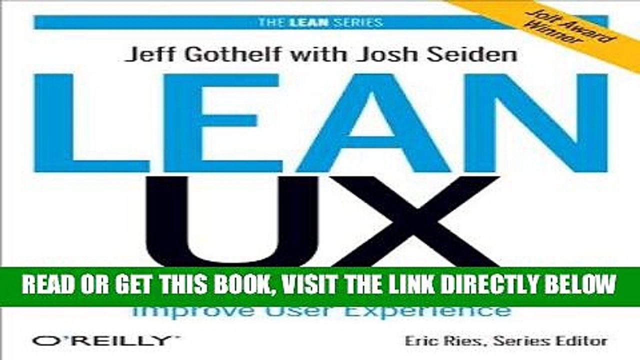 [PDF] Lean UX: Applying Lean Principles to Improve User Experience Popular Online