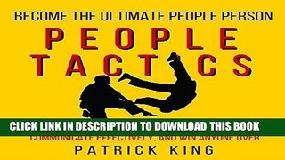 Best Seller People Tactics: Strategies to Navigate Delicate Situations, Communicate Effectively,