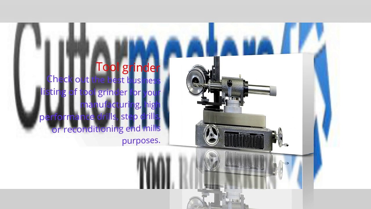 Tool grinder