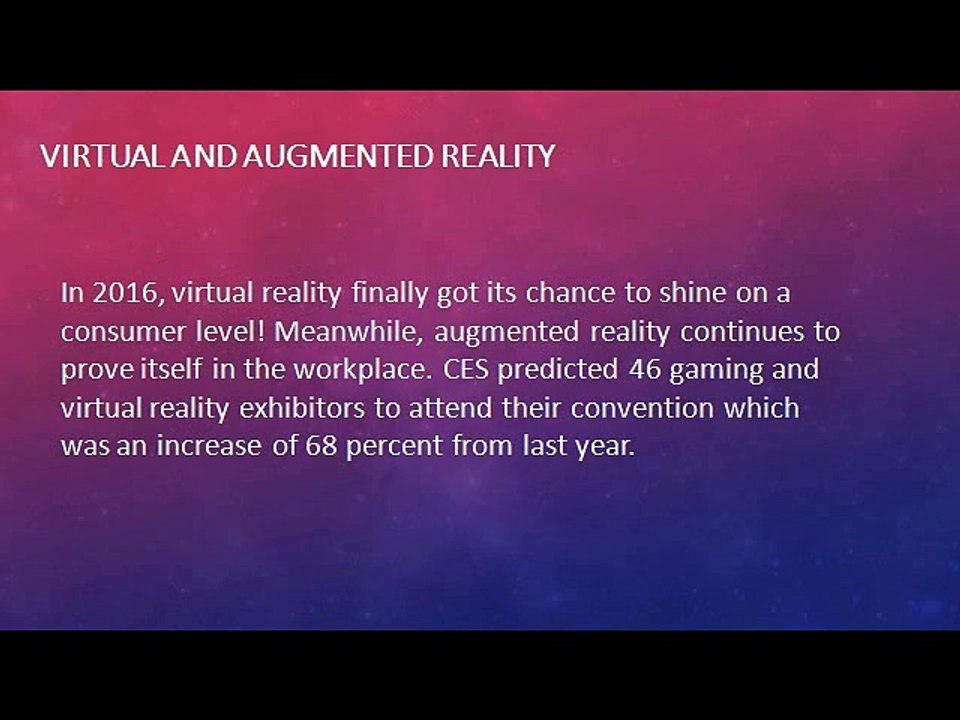 6 Trends That Will Rule The Tech World