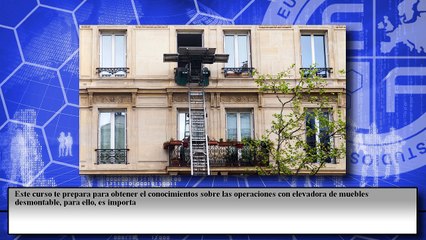 Curso de Manejo de Elevadora de Muebles Desmontable (Online)