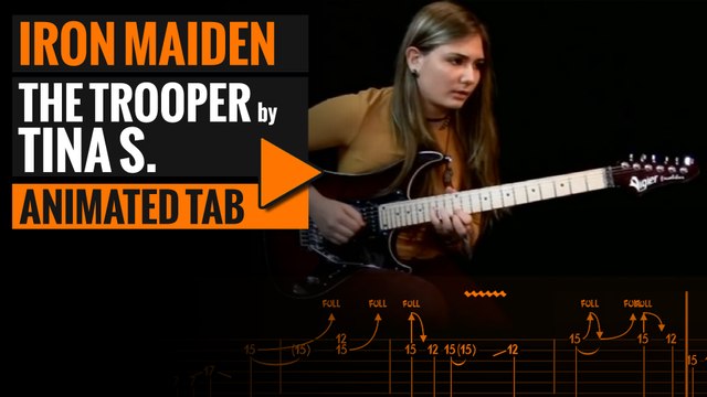 TINA S - THE TROOPER - Animated Tab