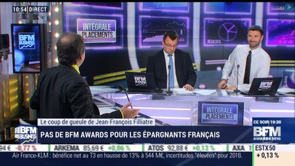 Le coup de gueule de Filliatre: Pas de BFM Awards pour les épargnants français - 03/11